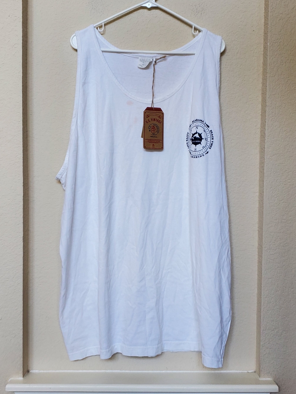 US Vintage Alabama Tank Top.  Size 4XL